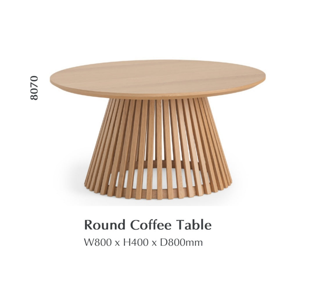 SOHO Round Coffee Table - Natural