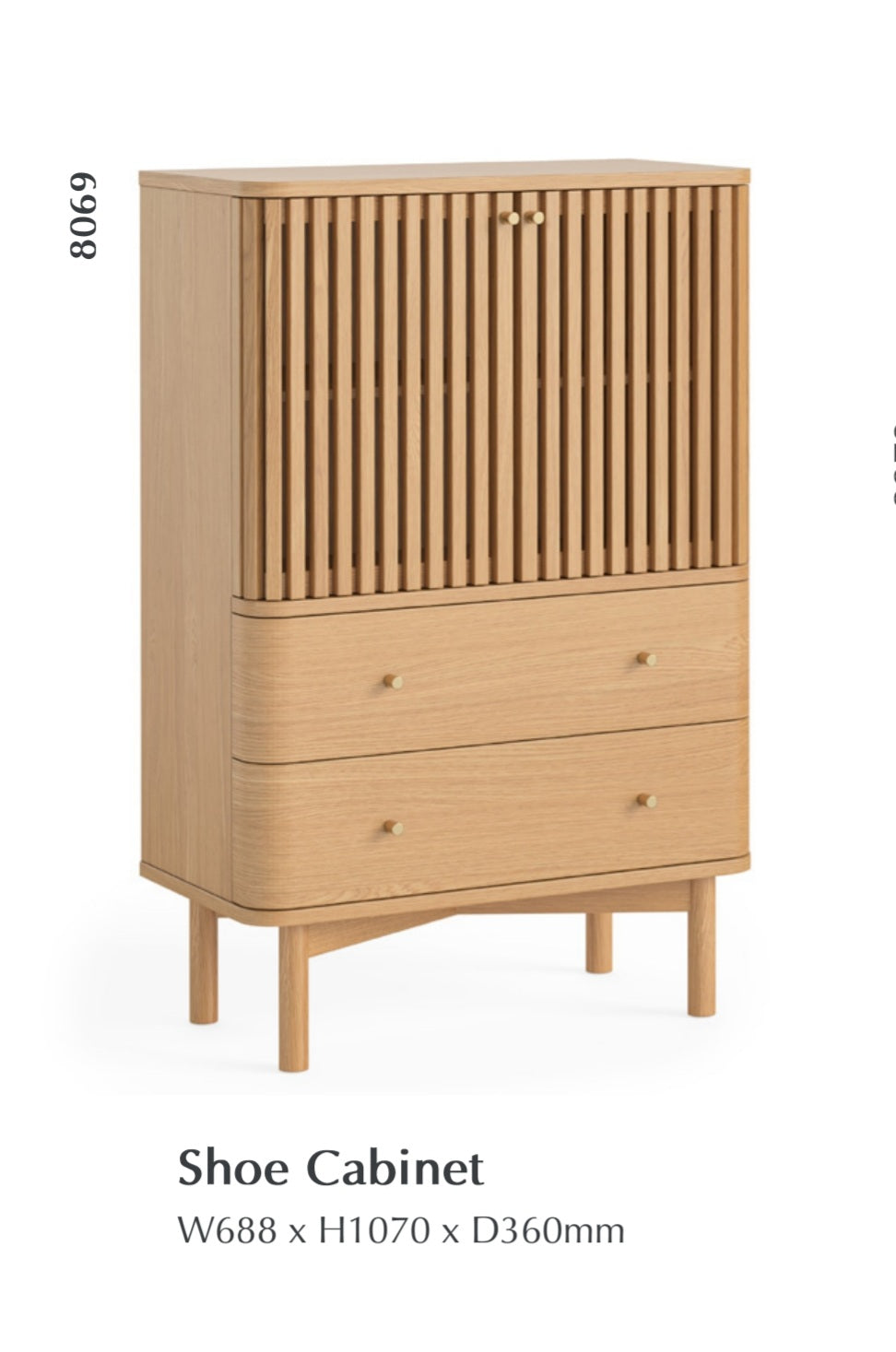 SOHO Shoe Cabinet - Natural