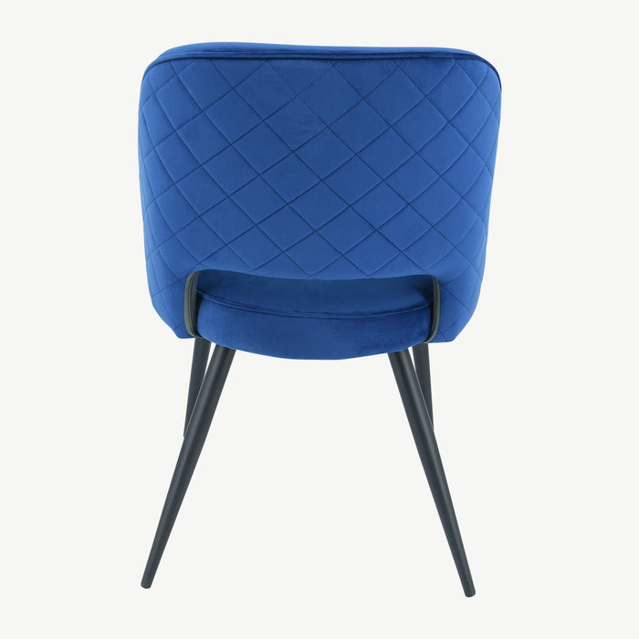 Sutton Chair - Navy Velvet
