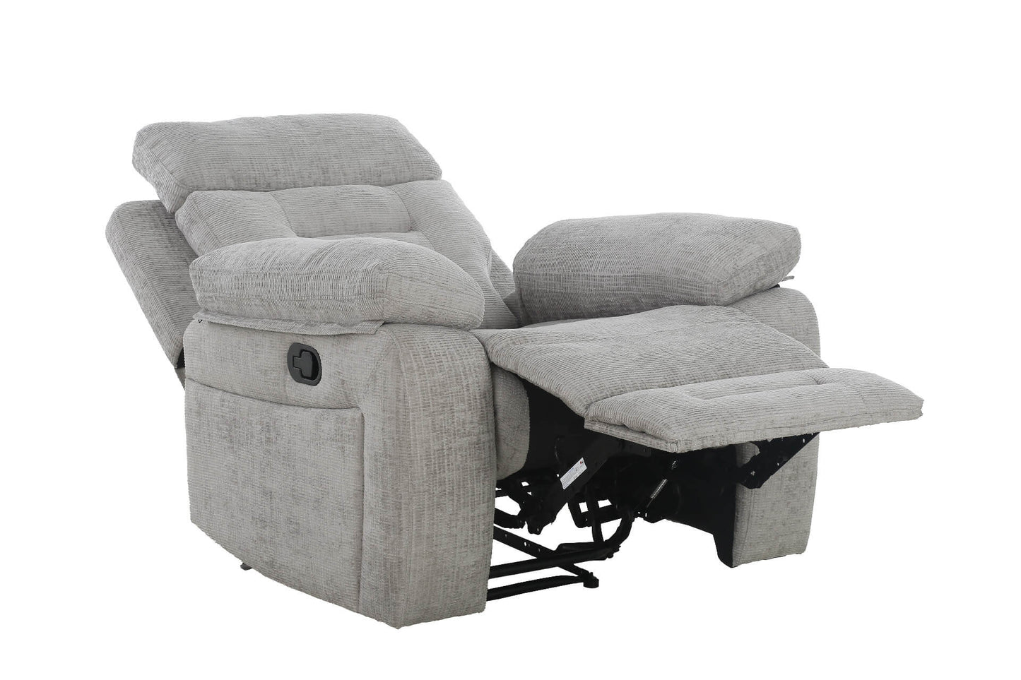 Wilbur 1 Seater Manual Recliner - Grey