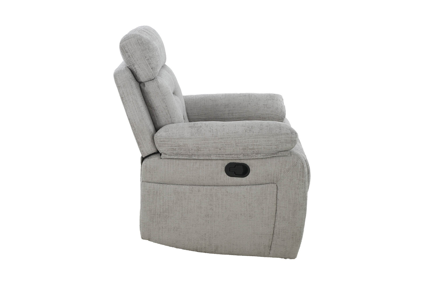 Wilbur 1 Seater Manual Recliner - Grey