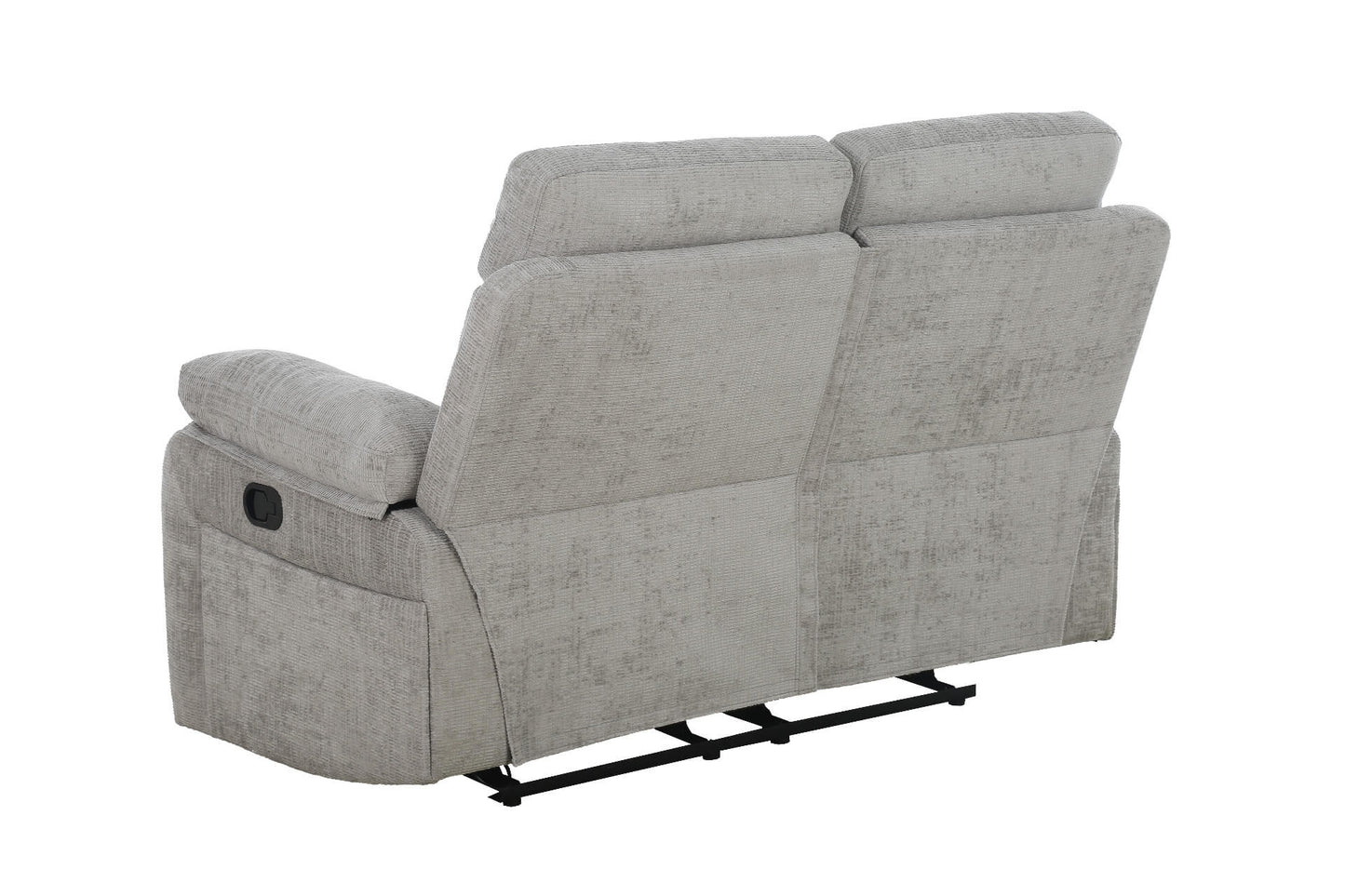 Wilbur 2 Seater Manual Recliner - Grey