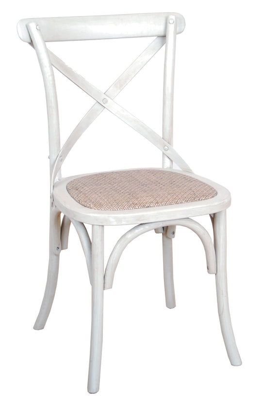 Crossback Chair - White
