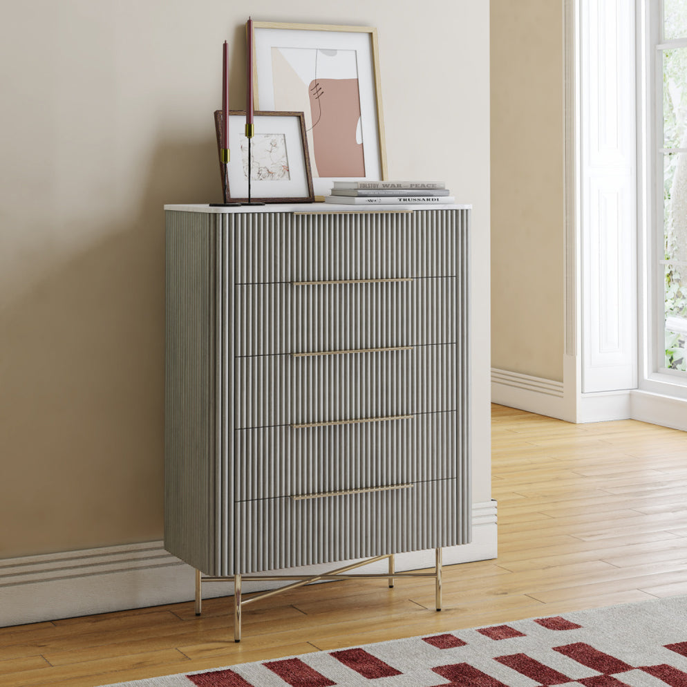 Isabella 5 Drawer Chest