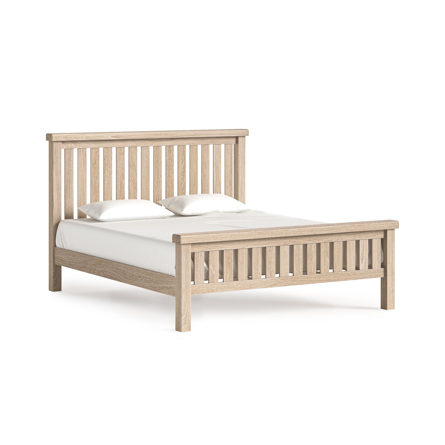 Normandy Beds - White Wash