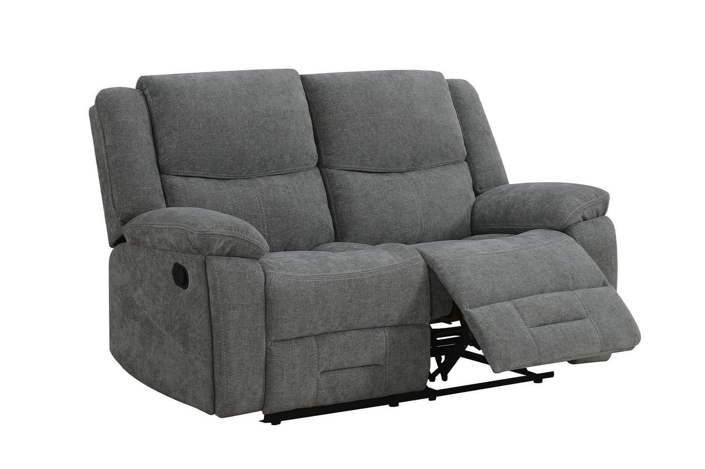 Weston 2 Seater Manual Recliner - Grey