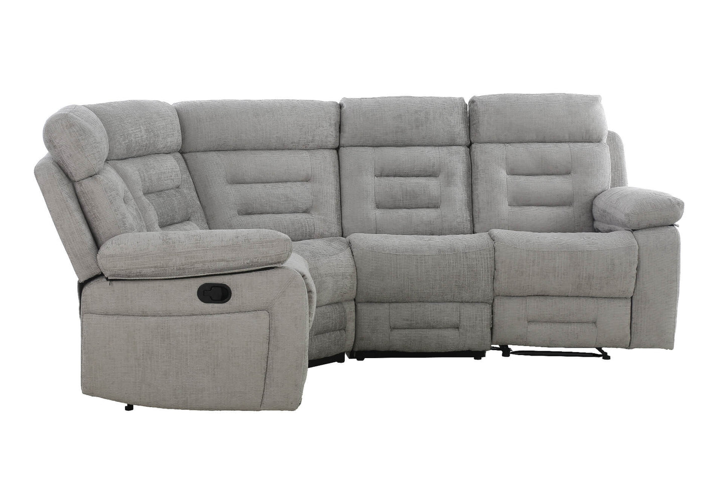 Wilbur Corner Group Manual Recliner - Grey