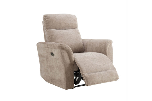 Maude 1 Seater Electric Recliner - Mocha