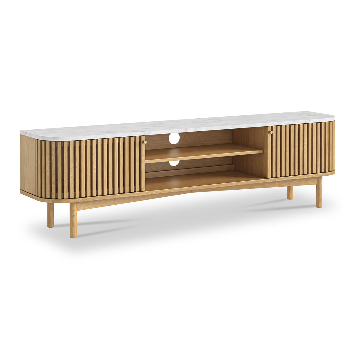SOHO Marble Large TV Unit 1800 - Natural