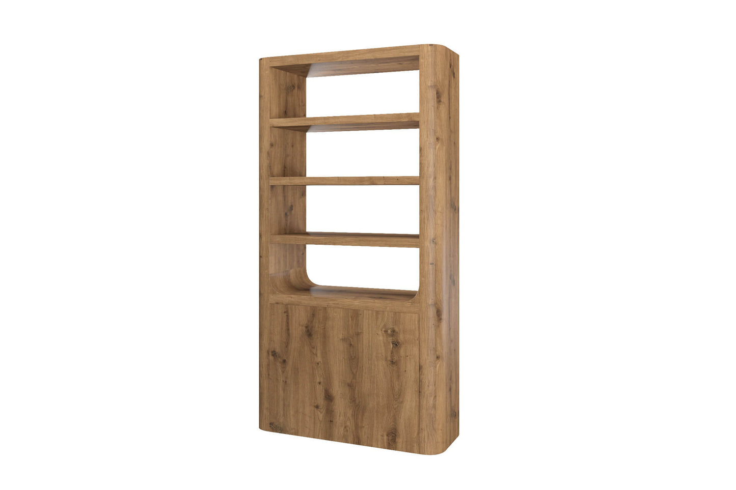 Massimo Tall Cabinet - Cashew