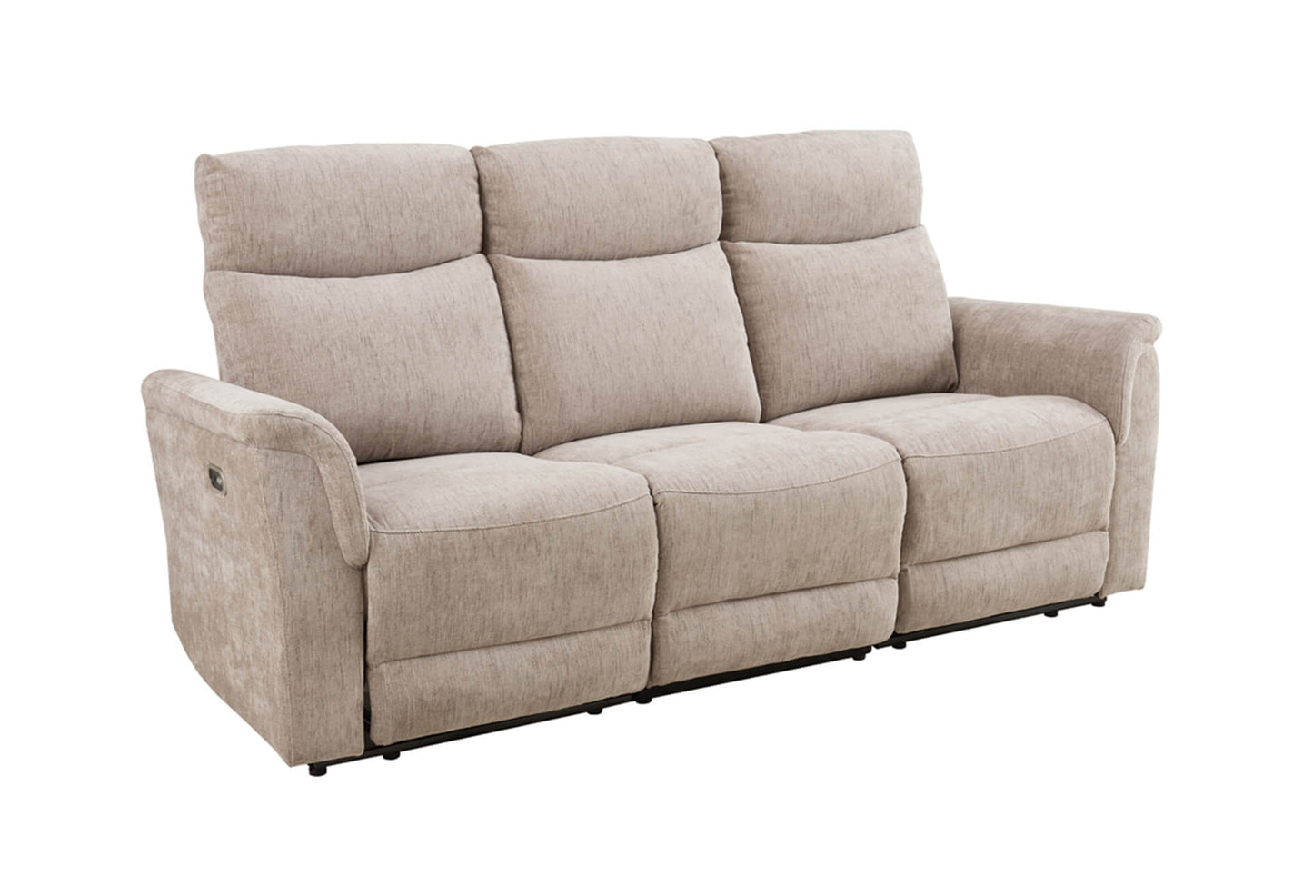 Maude 3 Seater Electric Recliner - Mocha