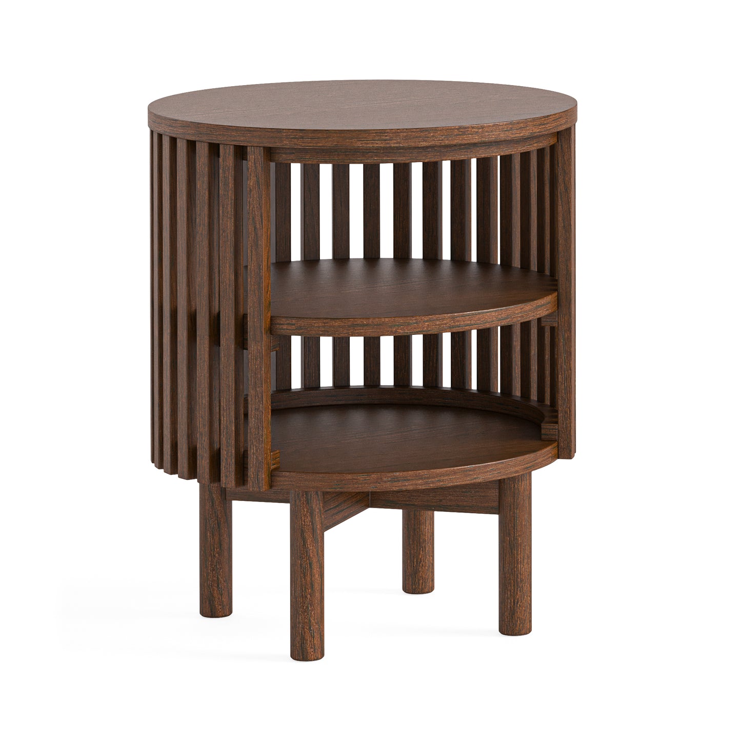SOHO Open Side Table - Brown