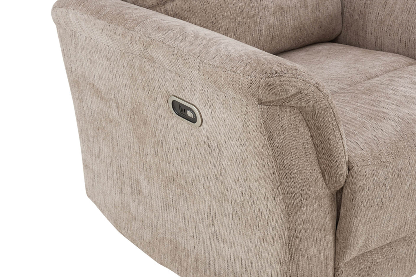 Maude 1 Seater Electric Recliner - Mocha