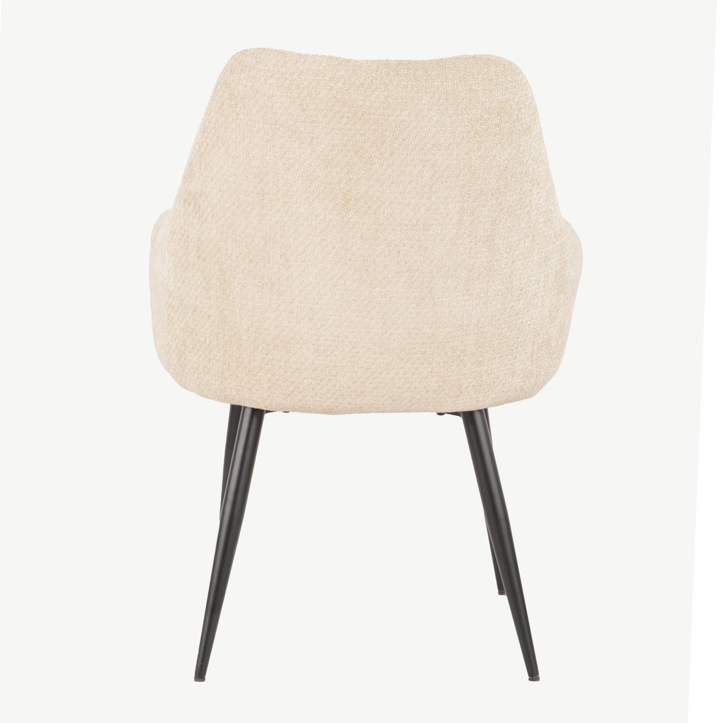 Fabio Dining Chairs - Beige Fabric