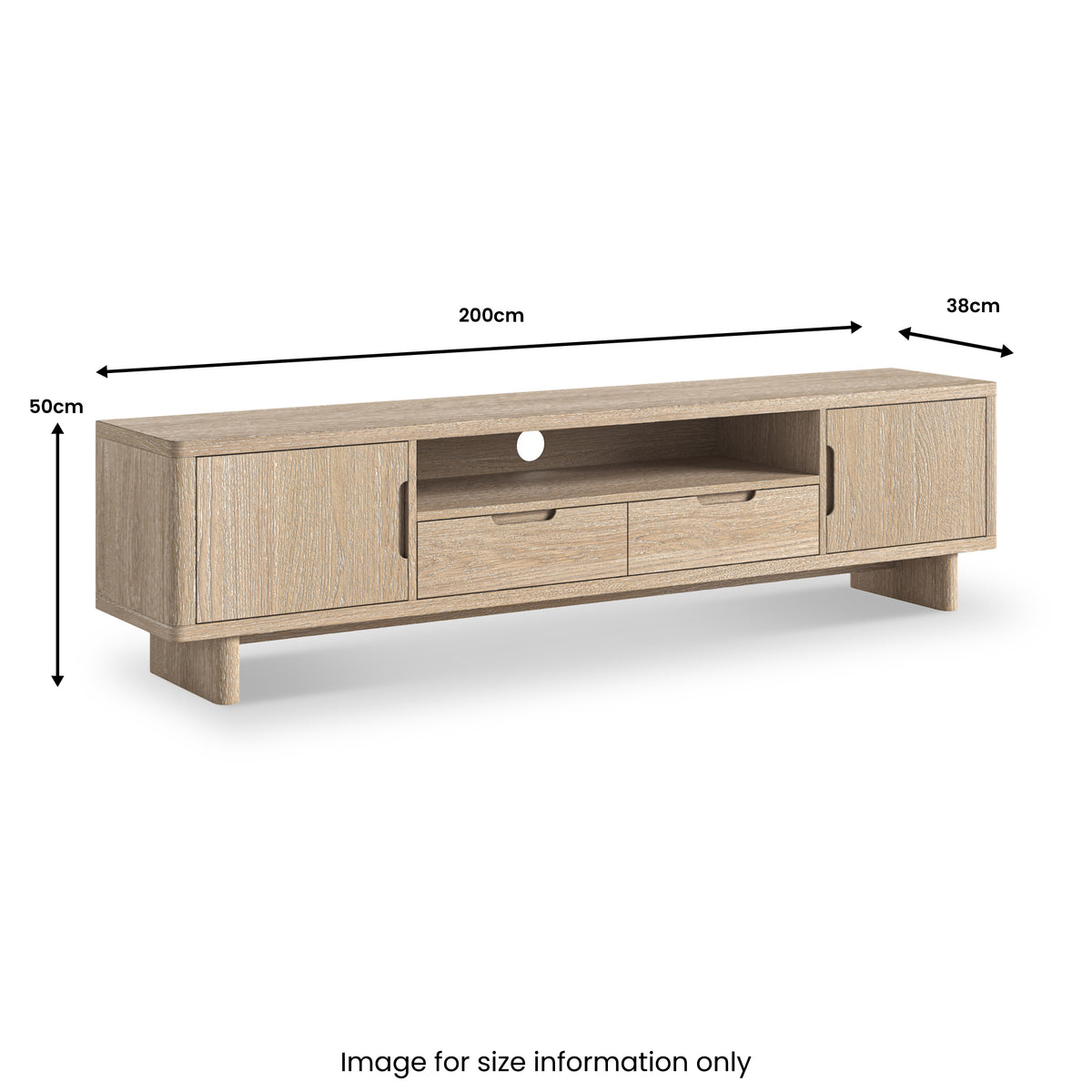 Portobello Extra Large TV Unit 2000