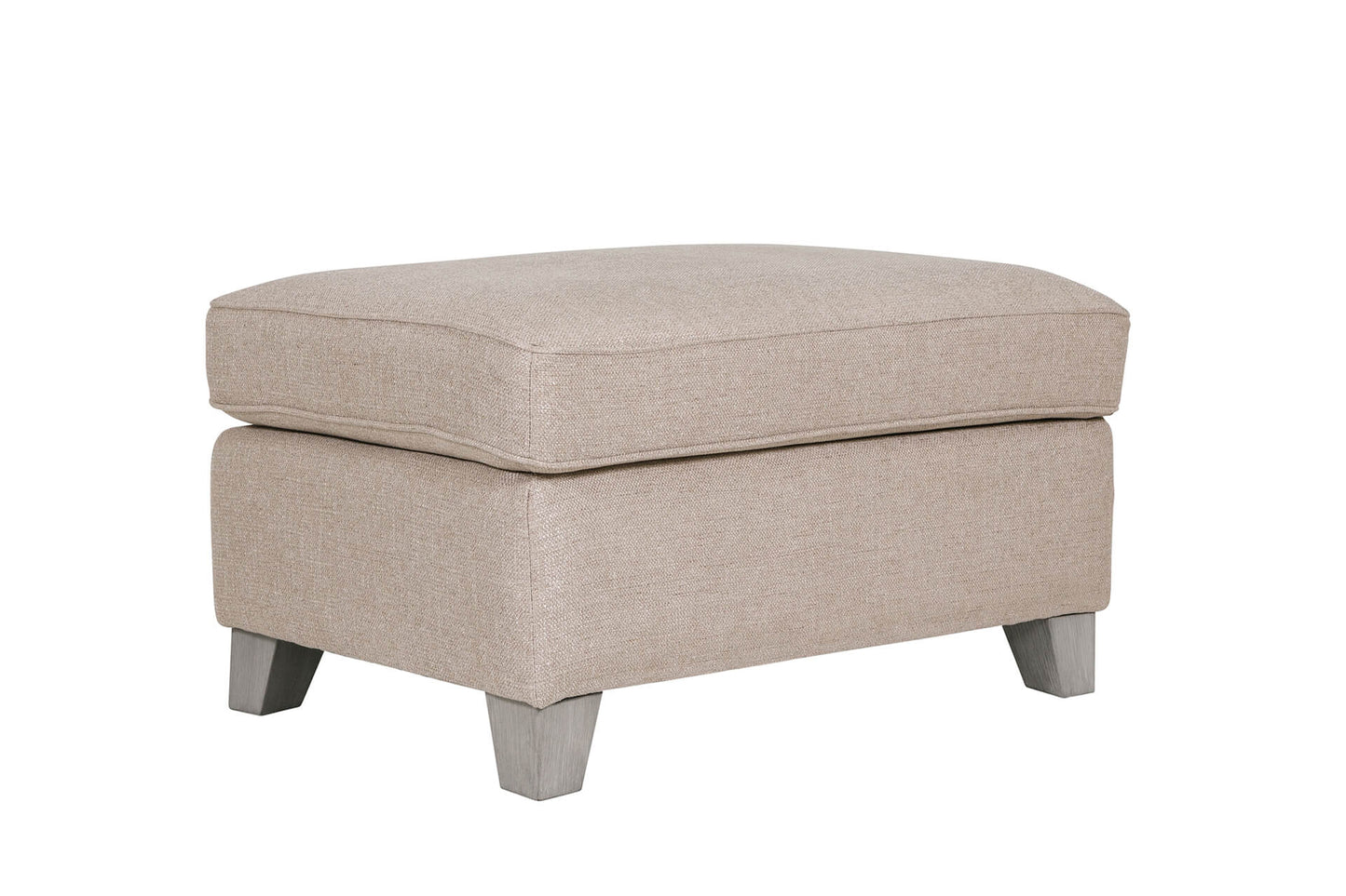 Cantrell Footstool - Biscuit