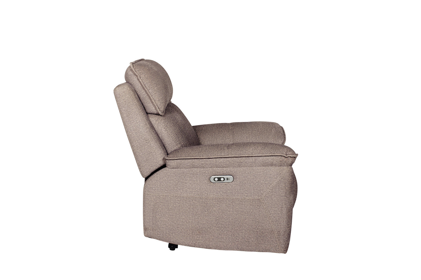 Blaine 1 Seater Electric Recliner - Latte