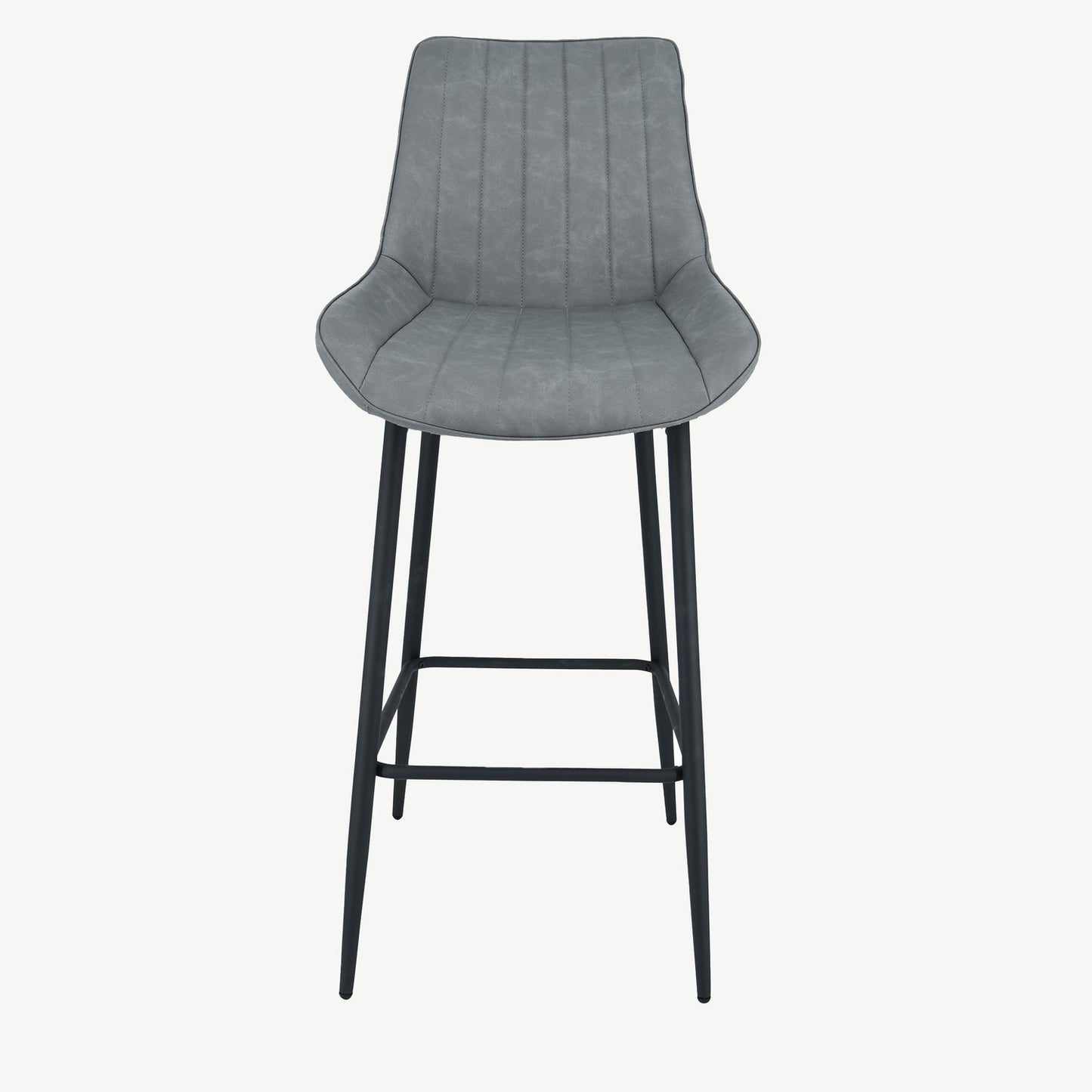 Anglia Stool - Grey PU