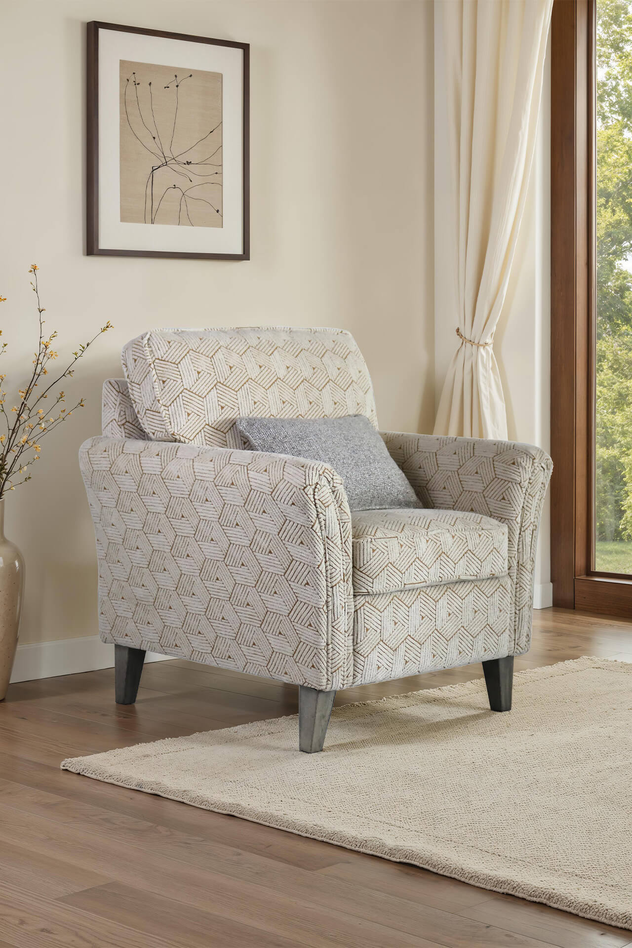 Winnie Accent Chair - Mustard