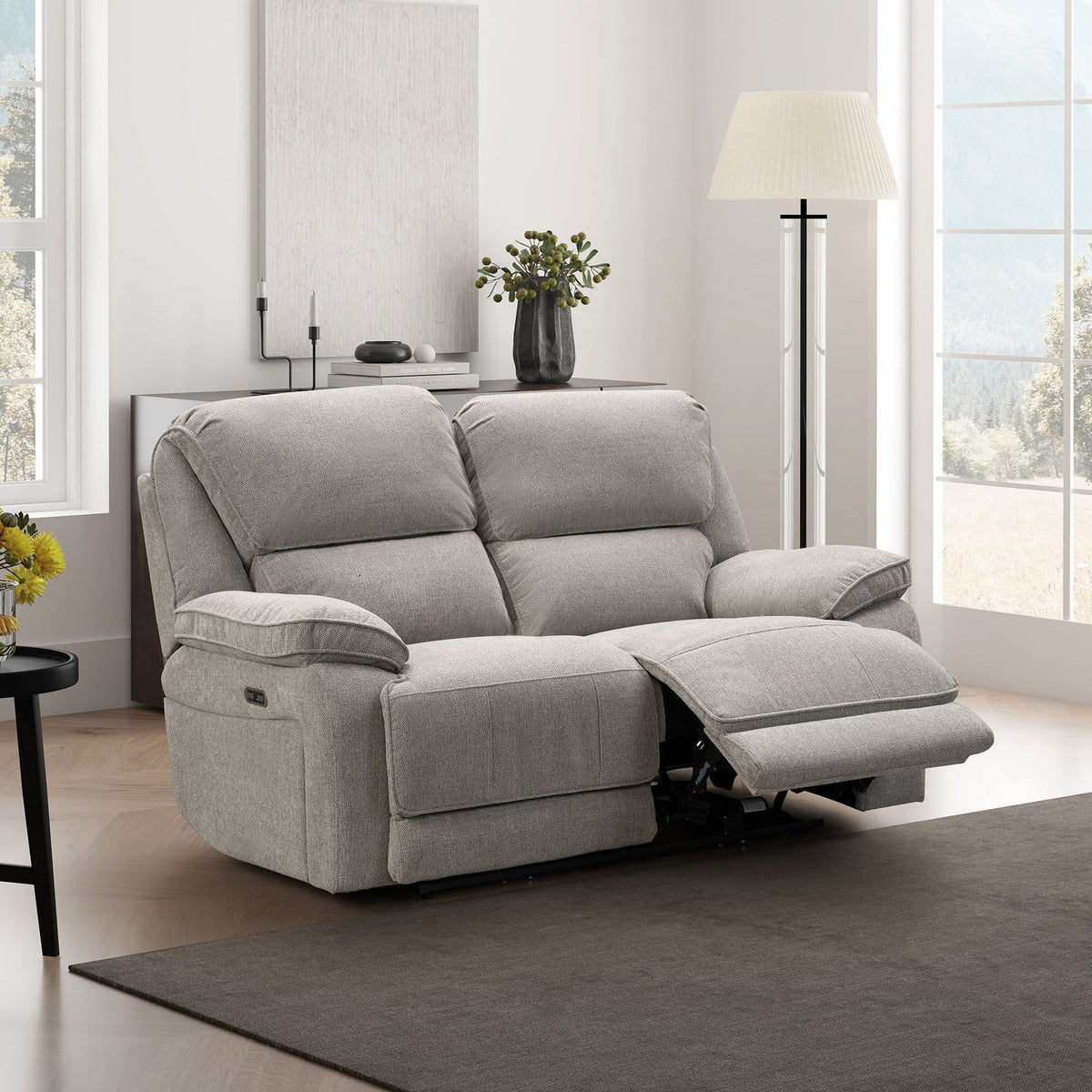 Seymour 2 Seater - Light Grey