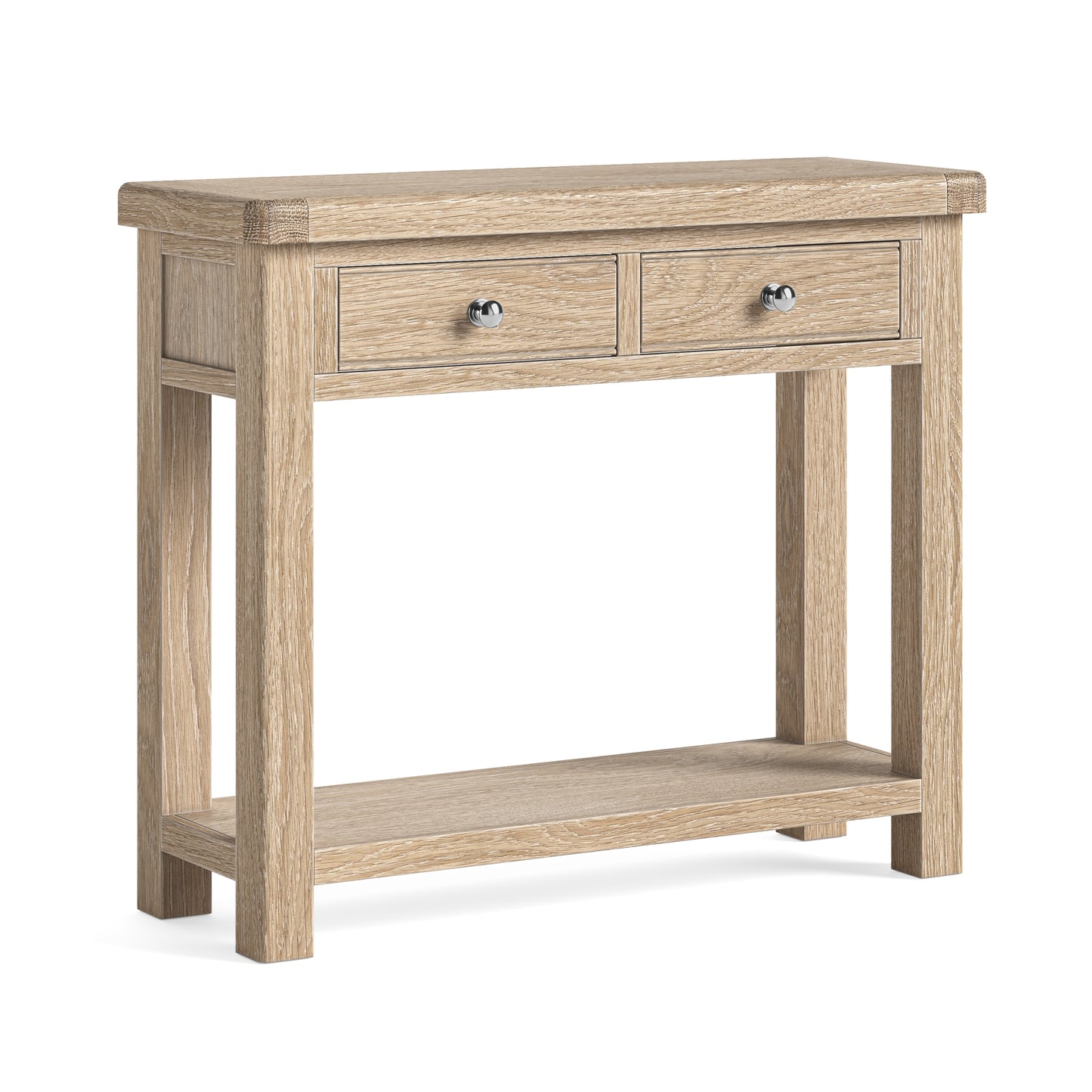 Normandy Console Table - White Wash