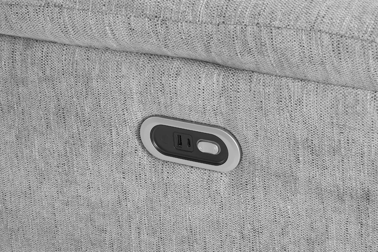 Maude 1 Seater Electric Recliner - Grey