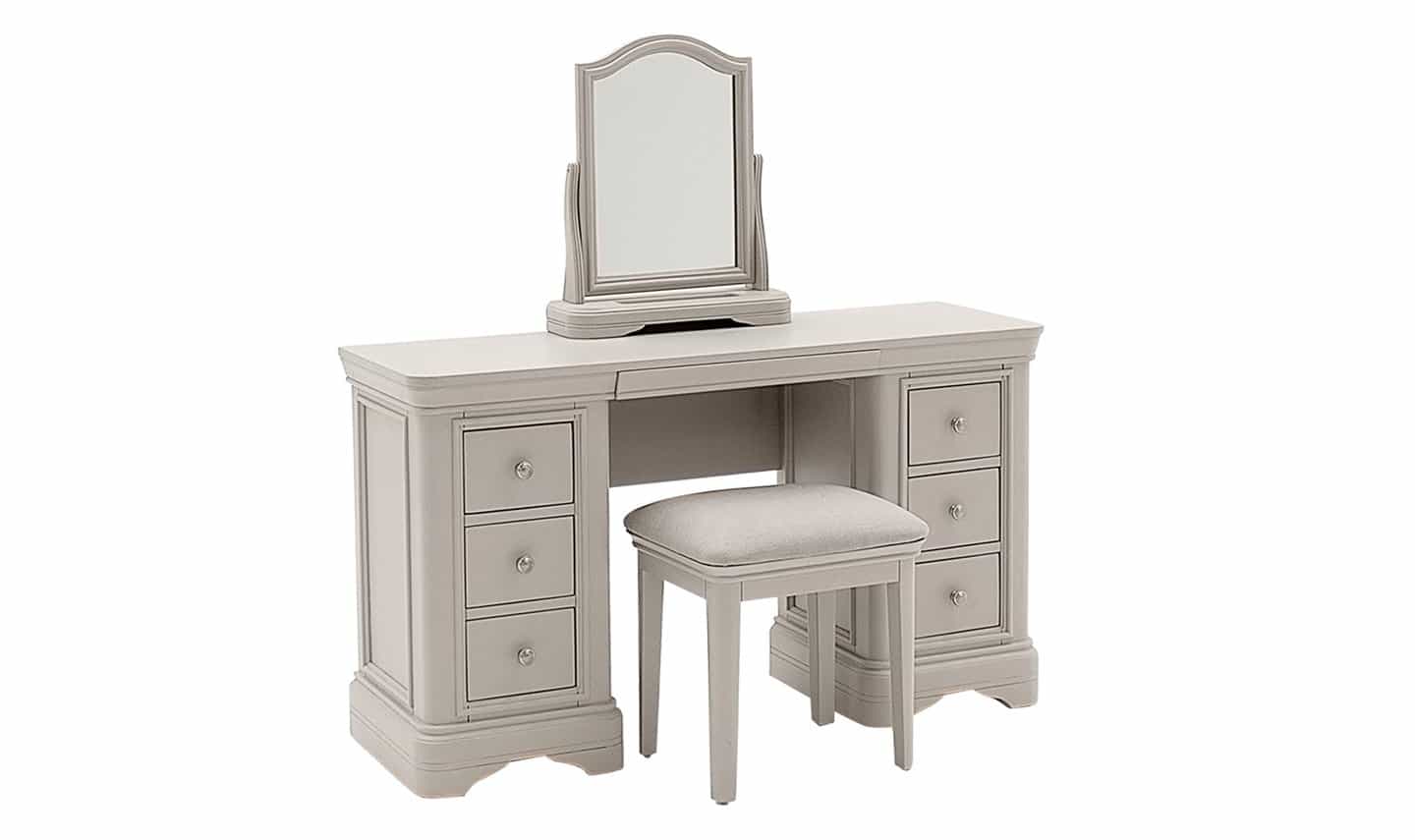 Mabel Vanity Mirror - Taupe
