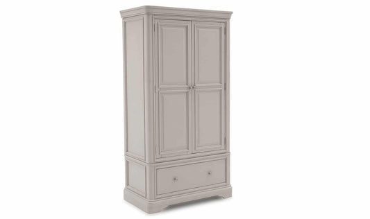 Mabel 2 Door Wardrobe - Taupe