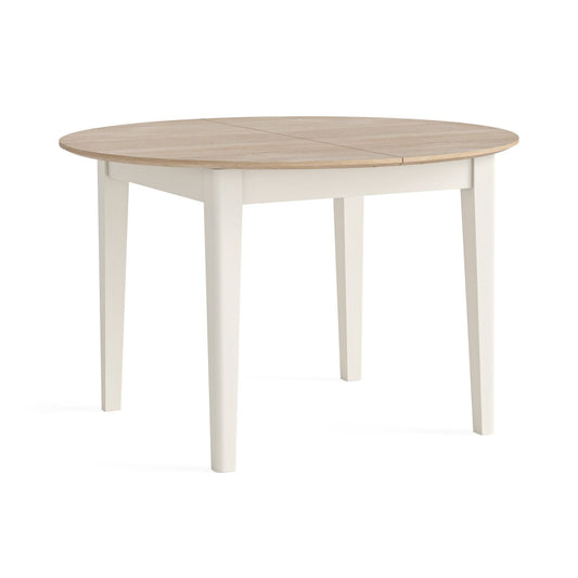 Marlow Round Ext. Dining Table - Coconut