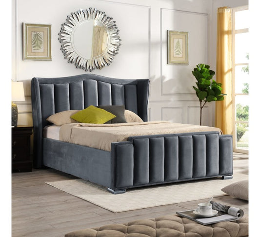 Clare Gas-Lift Bed - Grey