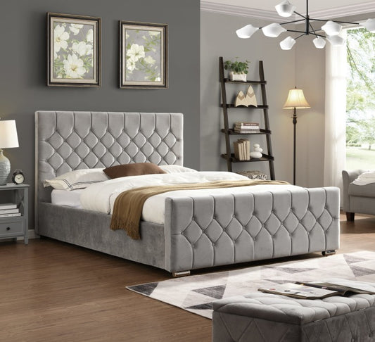 Galway Bed - Silver
