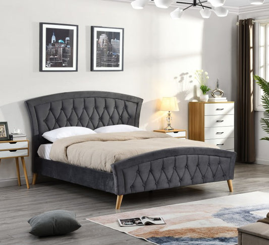Kingston Bed - Grey