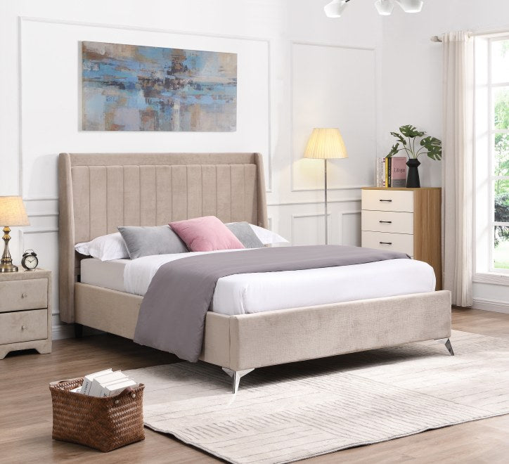 Mayo Bed - Beige