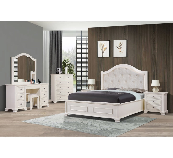 Charlotte Bed - Cream