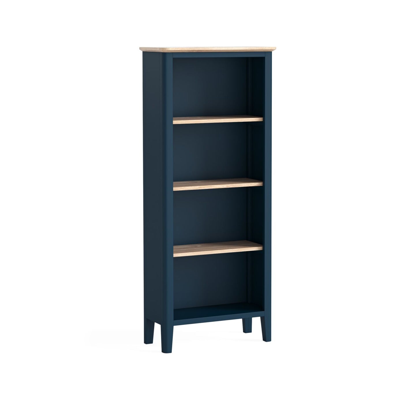 Marlow Slim Bookcase - Navy