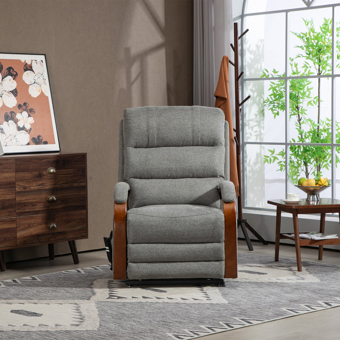 Eastborne Lift Tilt Chair - Grey Fabric