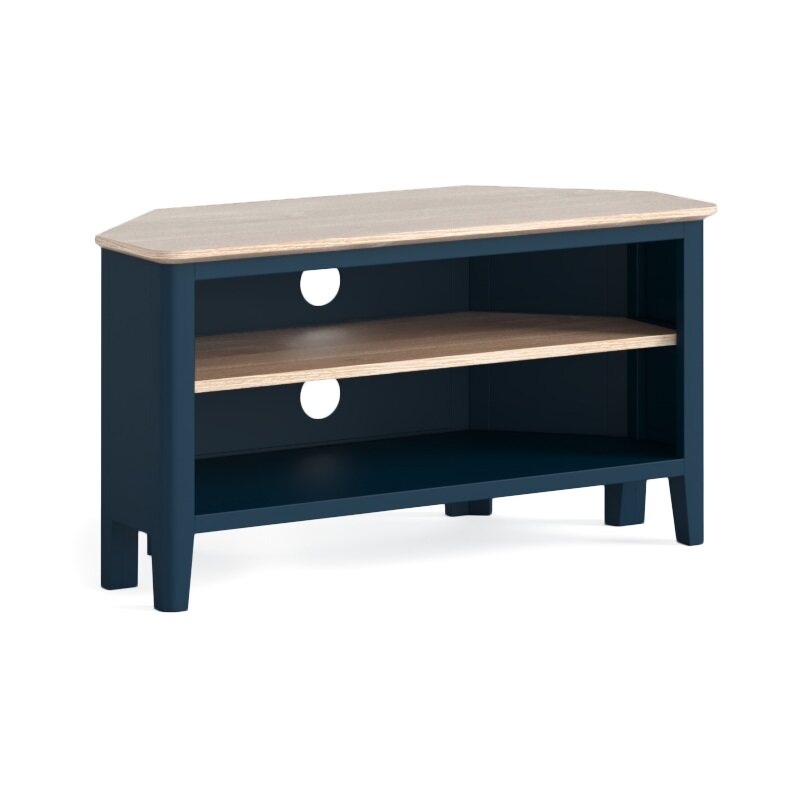 Marlow Corner TV Unit - Navy