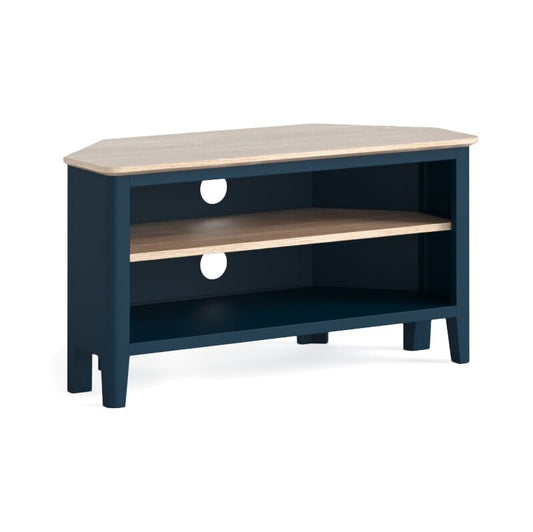 Marlow Corner TV Unit - Navy