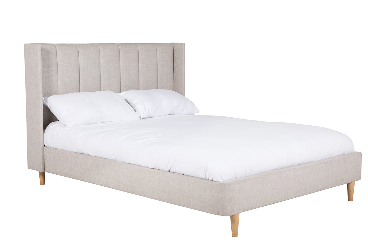 Allegra Bed - Cashmere