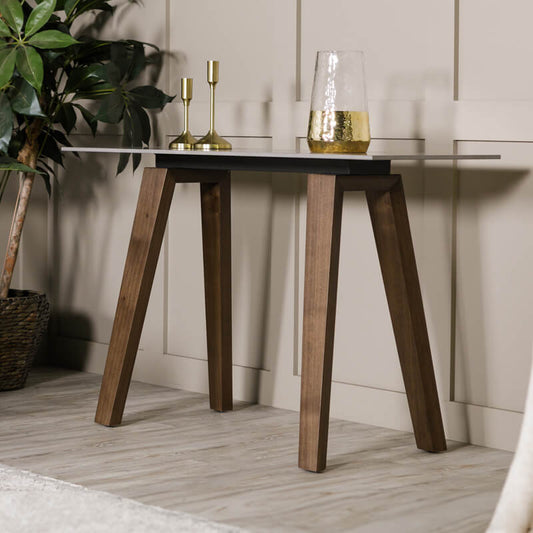 Axton Console Table - Latte