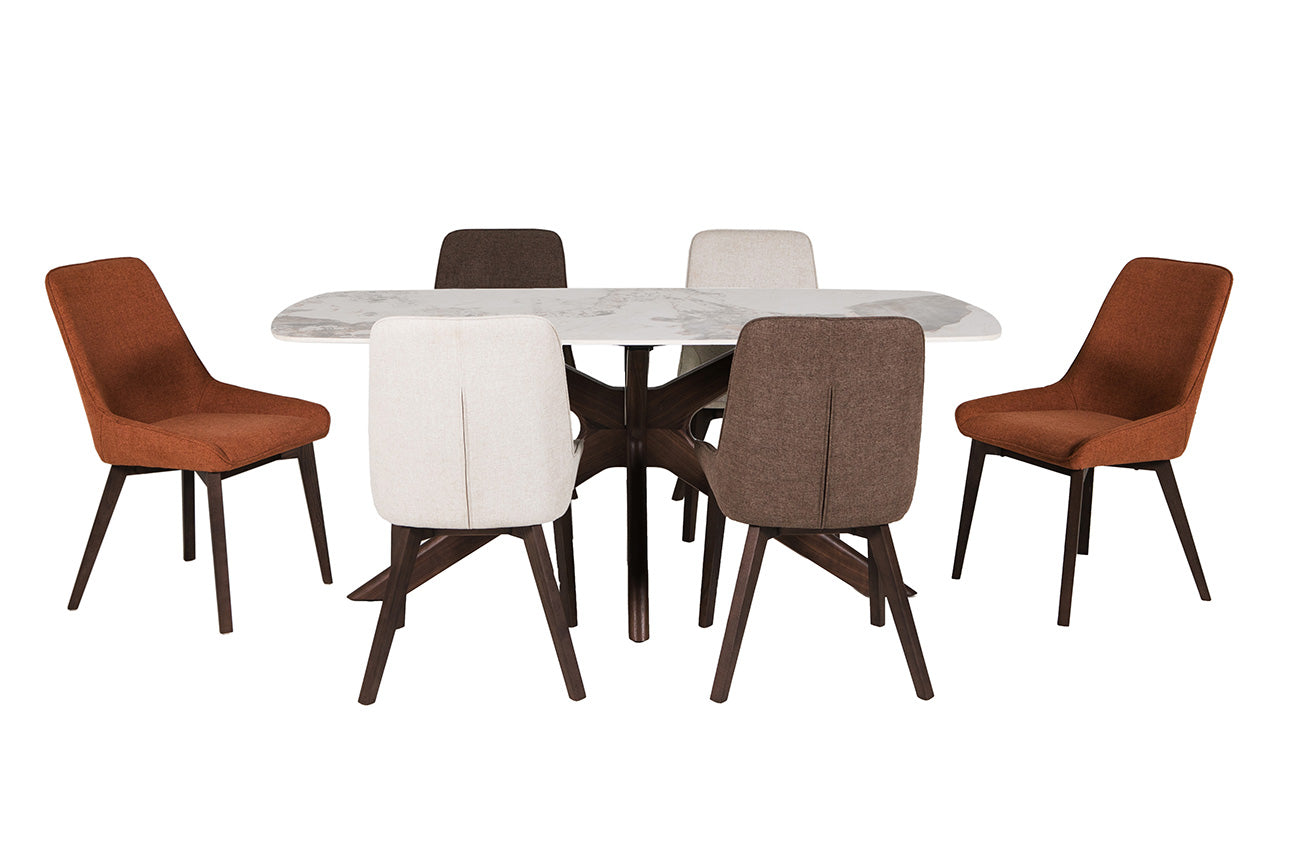 Ariya 1800 Dining Table - Brown