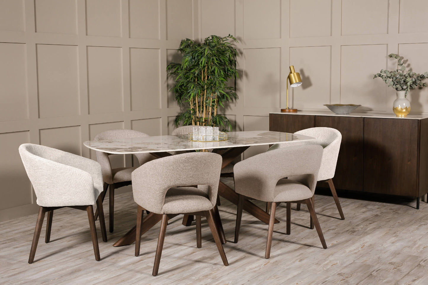 Ariya Dining Chair - Latte