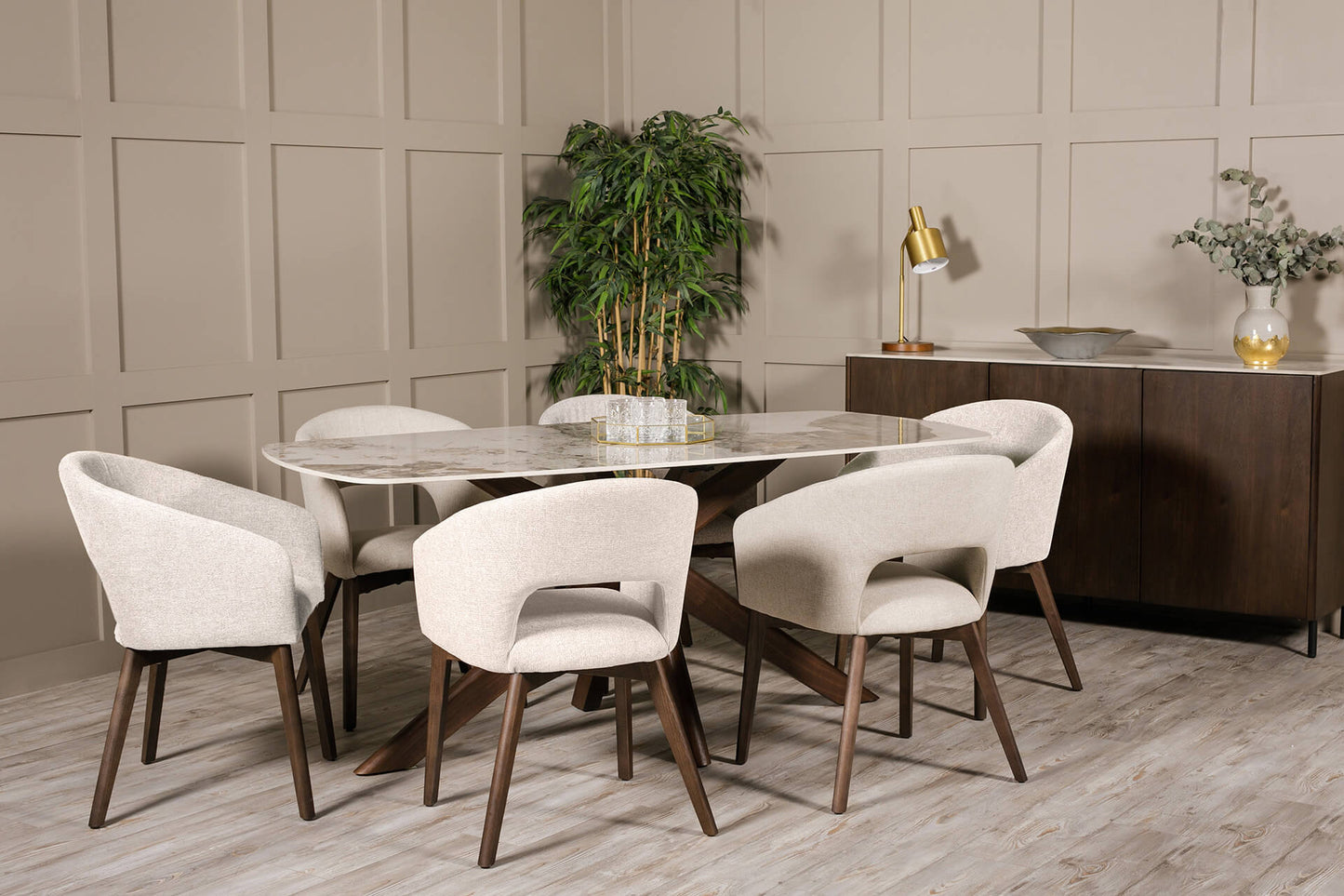 Ariya Dining Chair - Natural