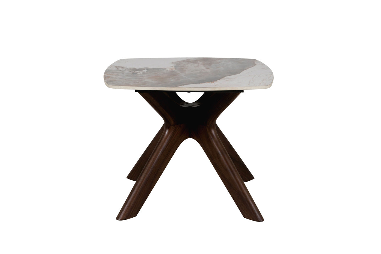 Ariya Lamp Table - Brown