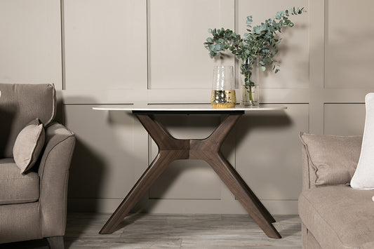 Ariya Console Table - Brown