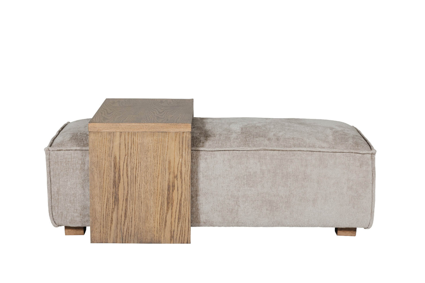 Bodhi Ottoman and Coffee Table Set - Mink