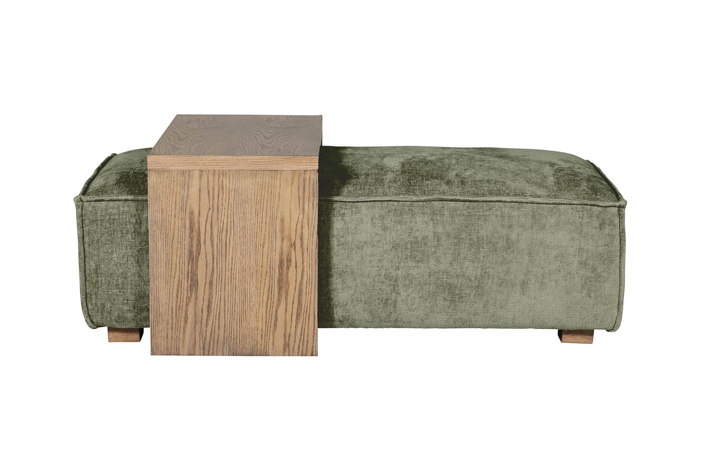 Bodhi Ottoman and Coffee Table Set - Olive