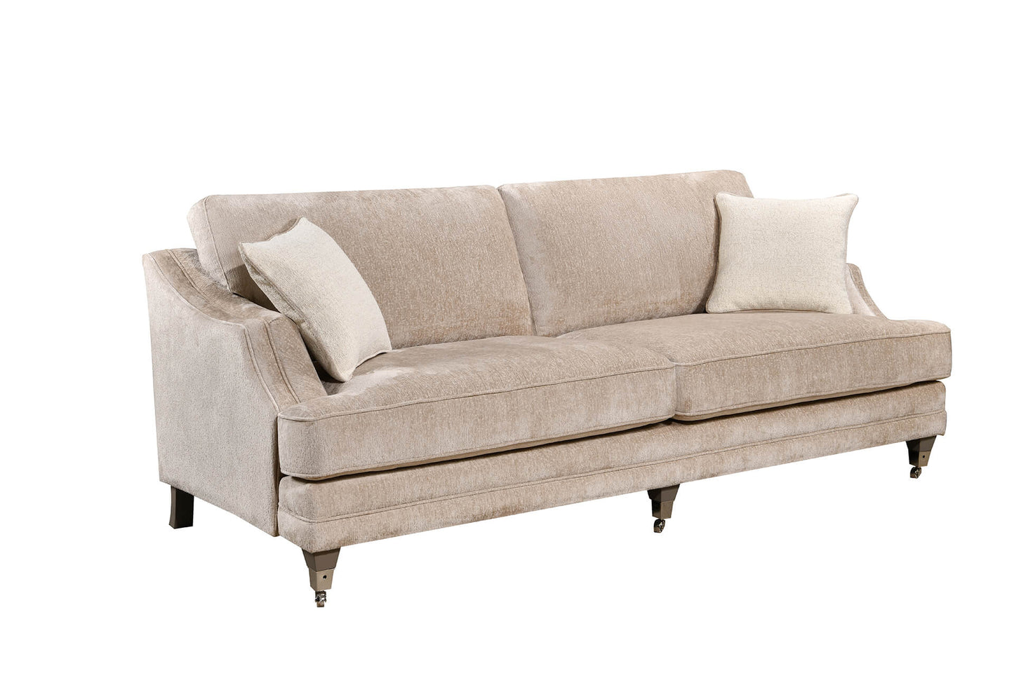 Belvedere 4 seater Fixed Back - Mink