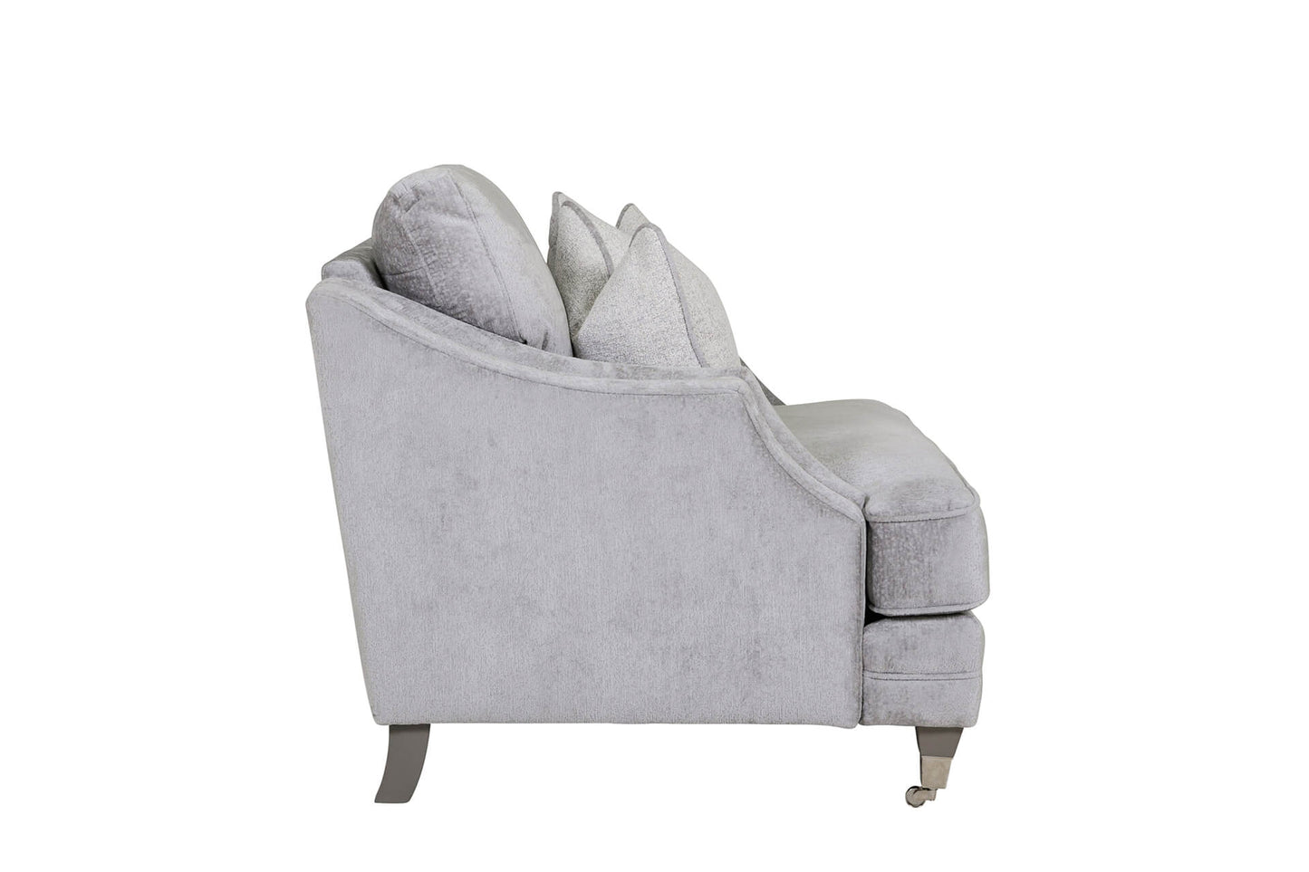 Belvedere Snuggle Fixed Back - Silver