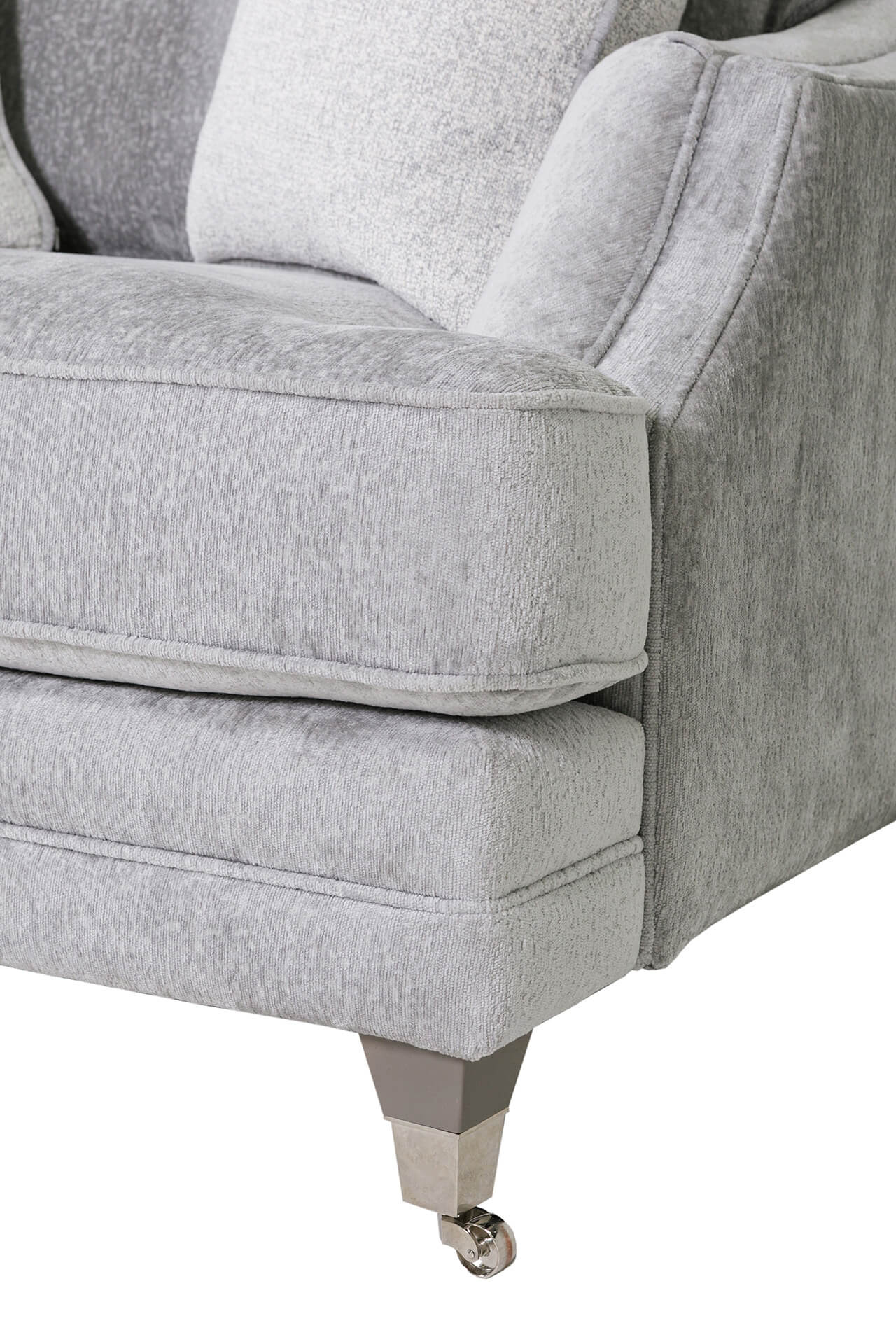 Belvedere Snuggle Fixed Back - Silver